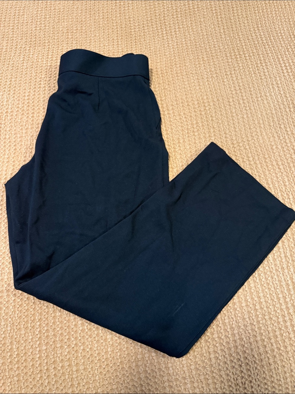 Truth NYC Black Wide-Leg High-Rise Pants